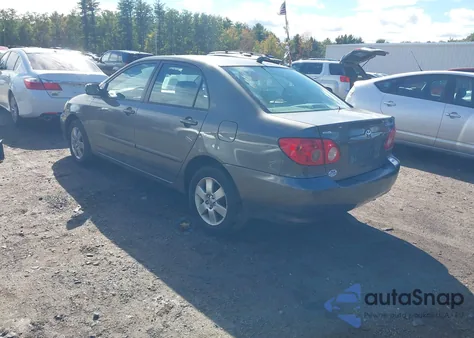 2007 Toyota Corolla Le z USA, uszkodzony, nr VIN 2T1BR32E37C854800